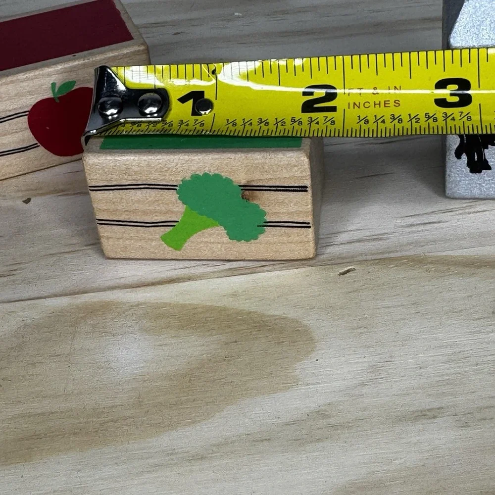 Melissa & Doug Classic Wooden Farm Train Set *5 Replacement Pieces Milk Crates
